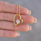 To My Daughter | Forever Love Necklace | I Will Carry You | From Mom