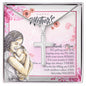 To Mom | Happy Mother's Day | Cross Stainless Steel Necklace